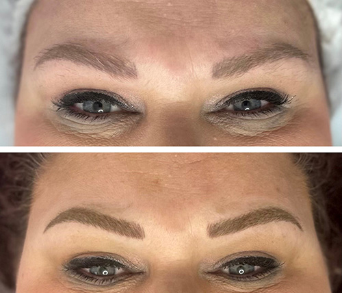 Microblading Ashland KY - Before & After Treatment